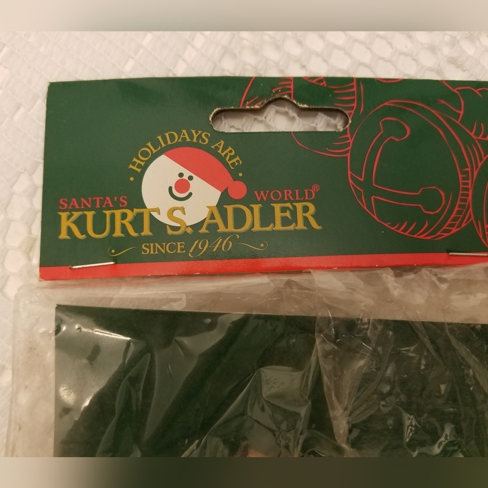 Set of 3 Kurt Adler Dandy Dogs Holiday Christmas Ornaments - Picture 7 of 11